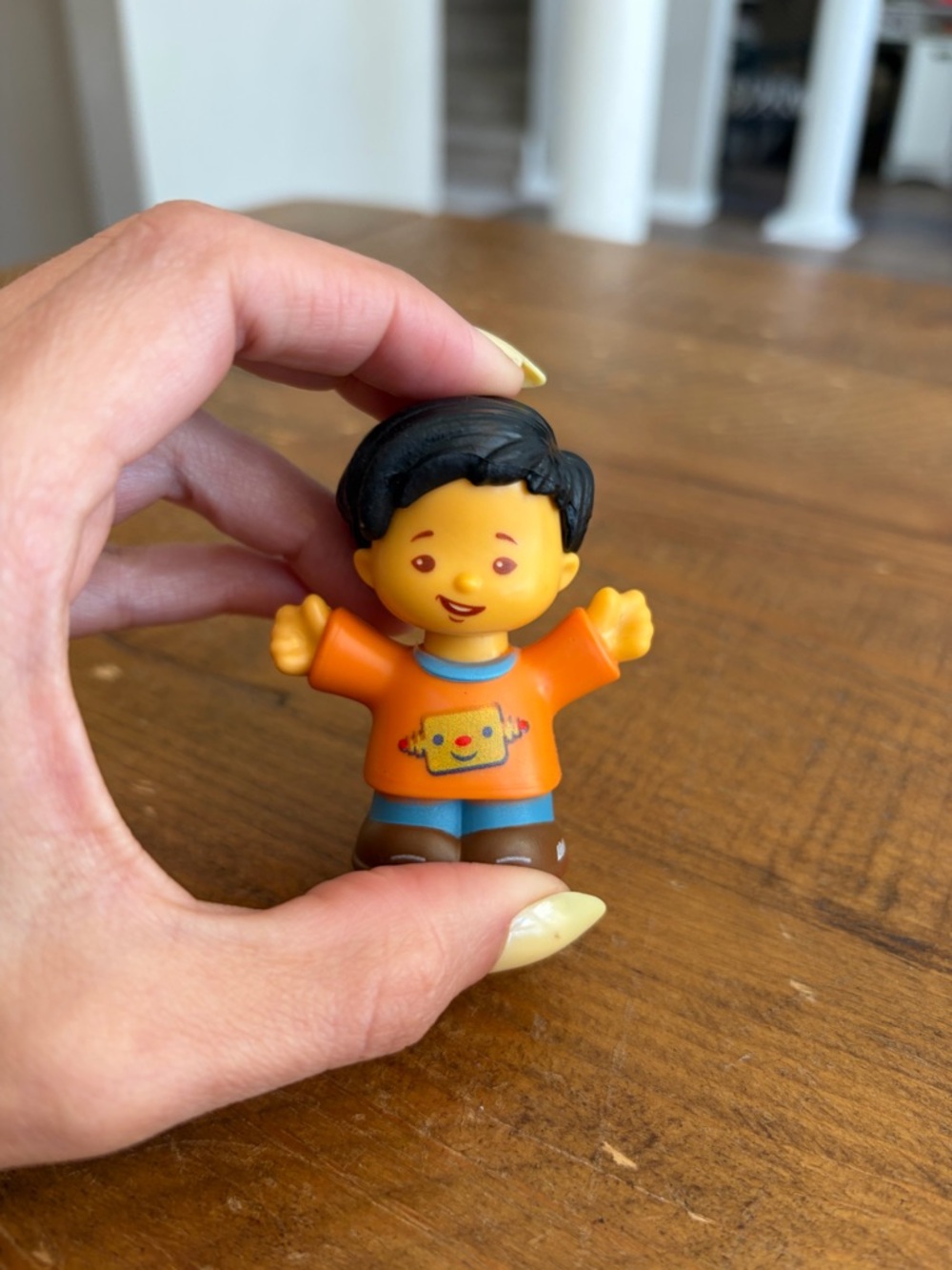 Fisher Price Little People robot boy as is